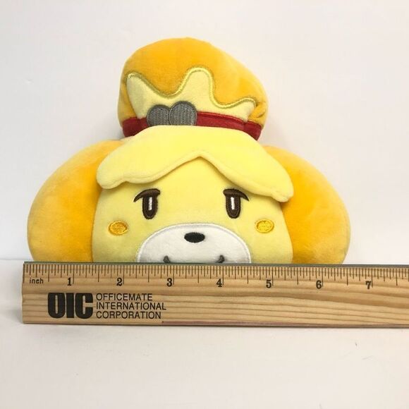club mocchi mocchi nintendo animal crossing isabelle junior plush stuffed 6 inch - Picture 3 of 8